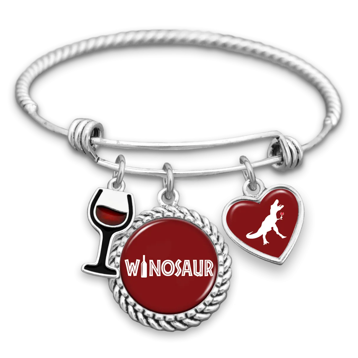 Winosaur Charm Bracelet