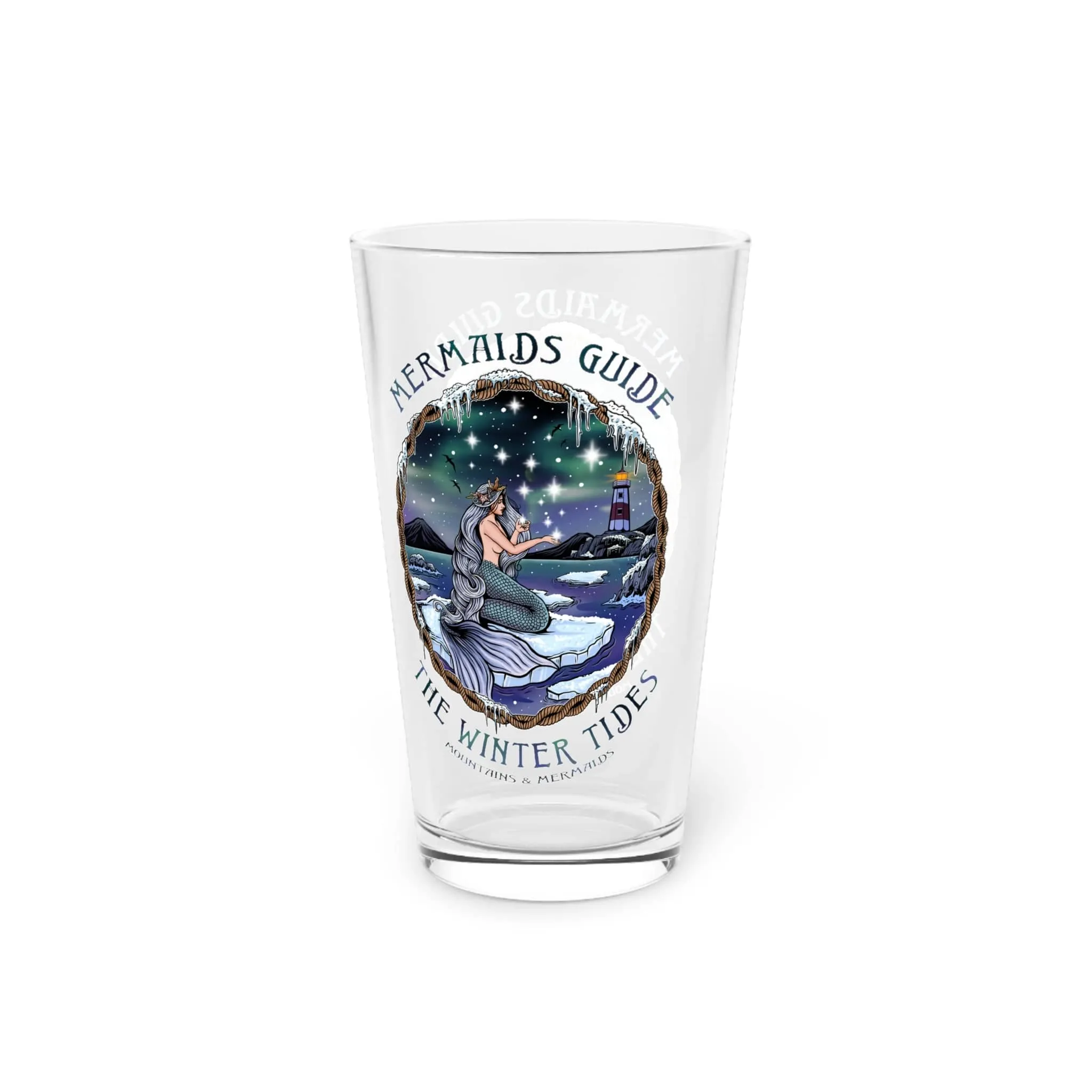 Winter Tides Pint Glass, 16oz