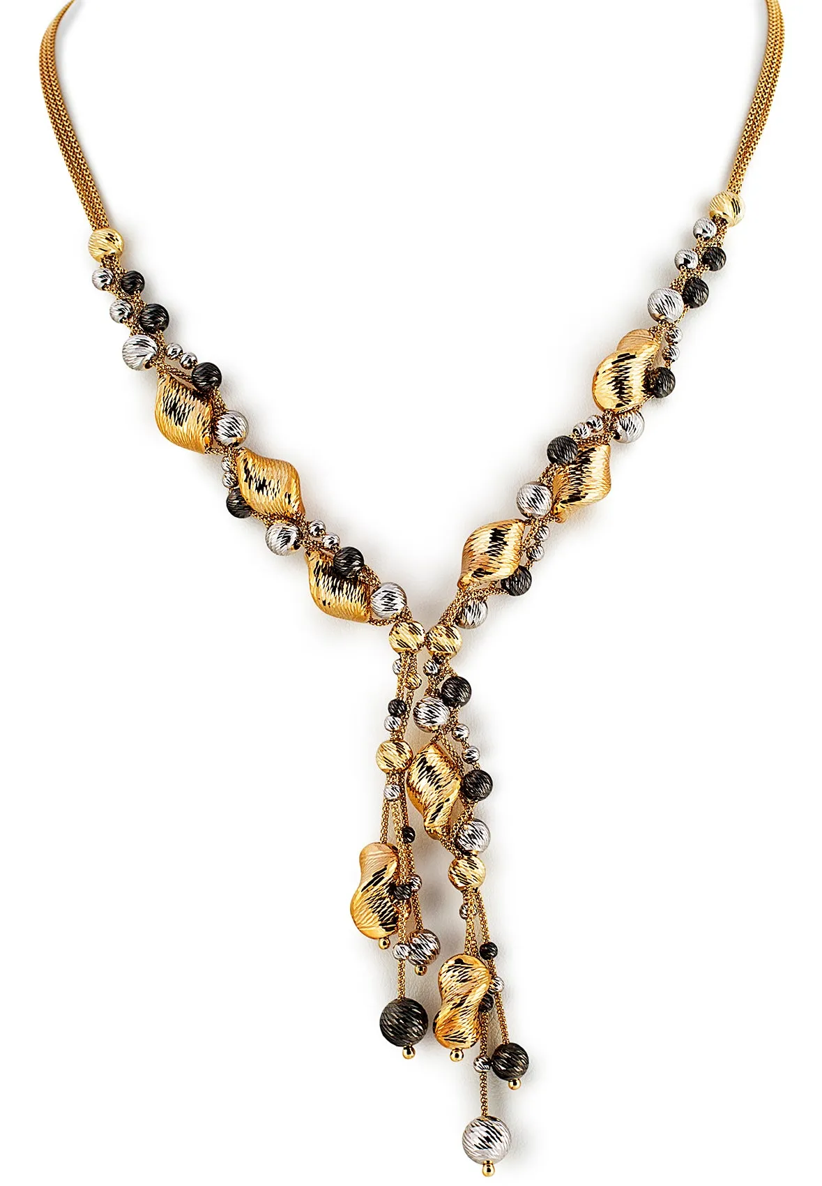 Yellow Gold Necklace Set