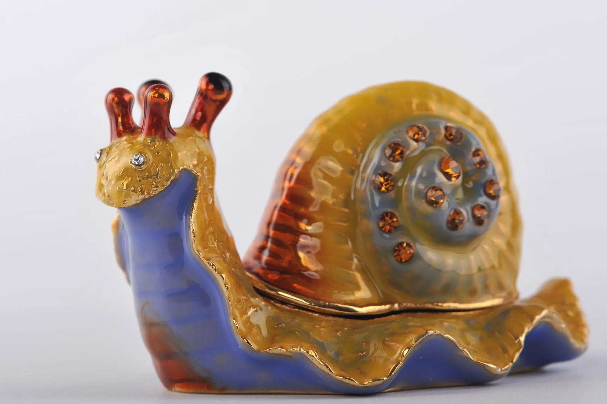 Yellow Red & Blue Snail