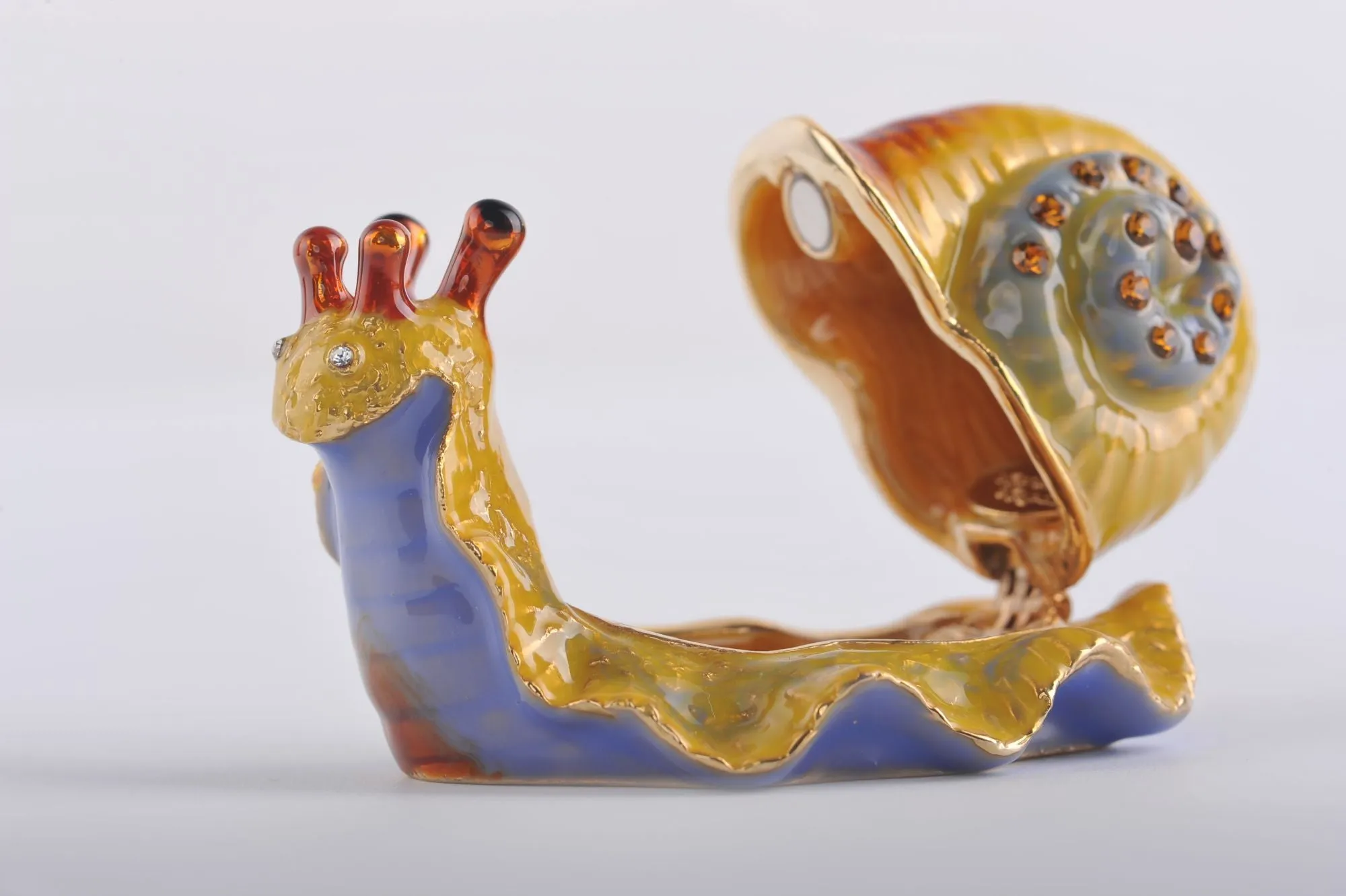 Yellow Red & Blue Snail