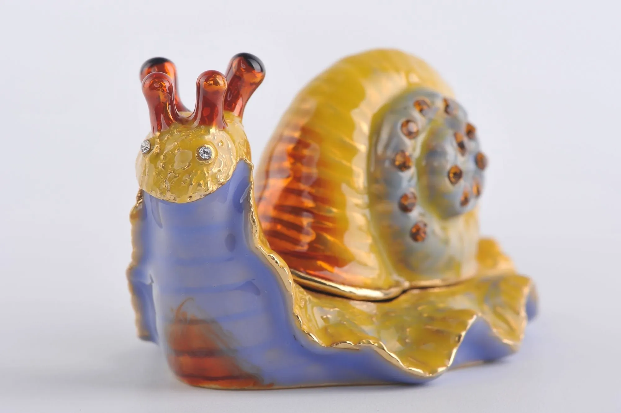 Yellow Red & Blue Snail