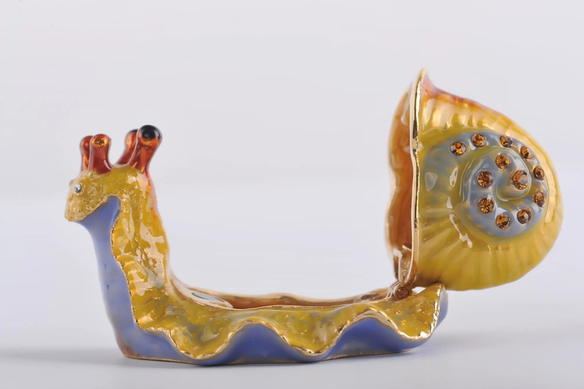 Yellow Red & Blue Snail