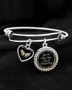 You Are Never More Than A Thought Away Charm Bracelet